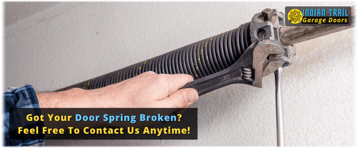 Broken Garage Door Spring Indian Trail